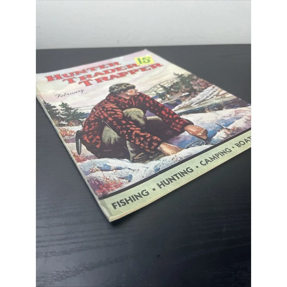 Hunter Trader Trapper February 1937 Vintage Hunting Trapping Magazine‎